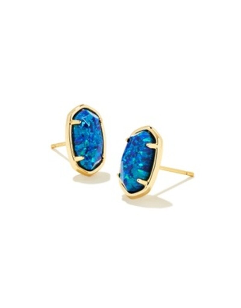 Kendra Scott Grayson Stone Stud Earring - Seasonal Opal