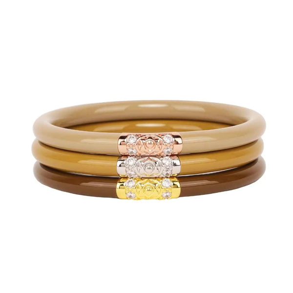 Budhagirl All weather Bracelet 3 Pack Mix BuDhaGirl Three Queens Crystal All Weather Bangles® Bracelet  main image 4