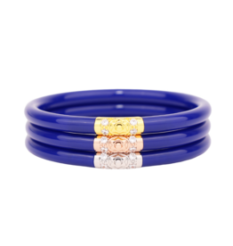 Budhagirl Three Kings All Weather Bracelets - Lapis