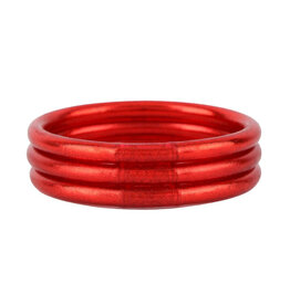 Budhagirl All Weather Bracelets - Crimson