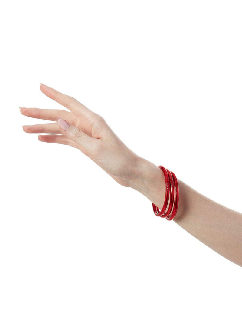 Budhagirl All Weather Bracelets - Crimson