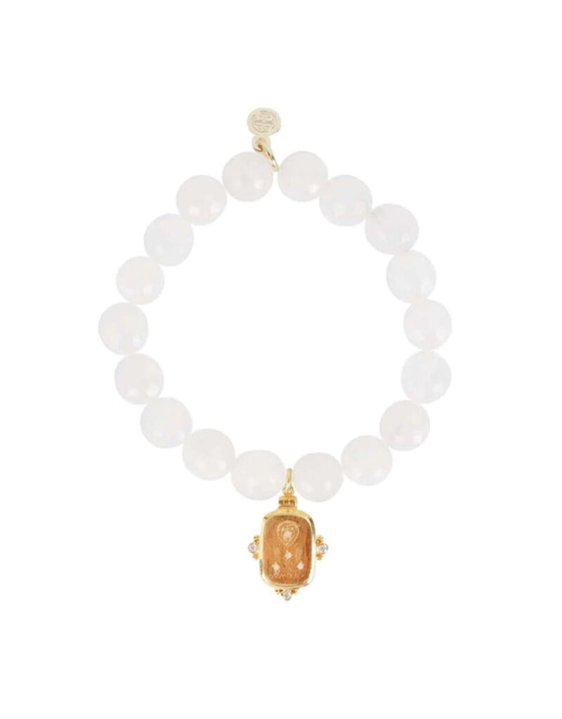Budhagirl BDG Reminders Beaded Bracelet - Amour