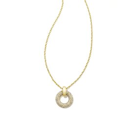 Kendra Scott Mikki Pave Pendant Necklace