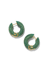 Kendra Scott Mikki Pave Hoop