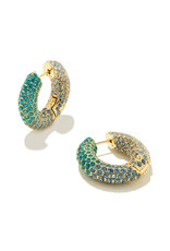 Kendra Scott Mikki Pave Hoop