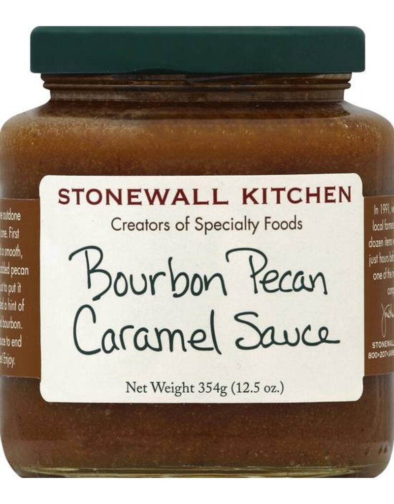 Stonewall Kitchen Bourbon Pecan Caramel Sauce 12.5oz