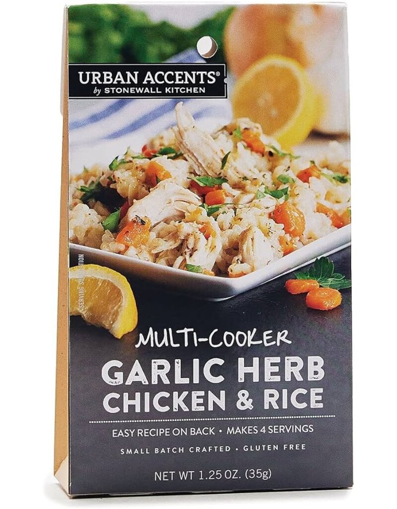 Stonewall Kitchen Multi Cooker Garlic Herb Chicken & Rice