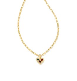 Kendra Scott Penny Heart Pendant Necklace