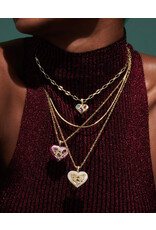 Kendra Scott Penny Heart Multi Strand Necklace