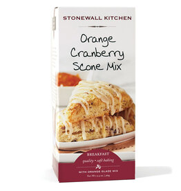 Stonewall Kitchen Orange Cranberry Scone Mix with Orange Glaze