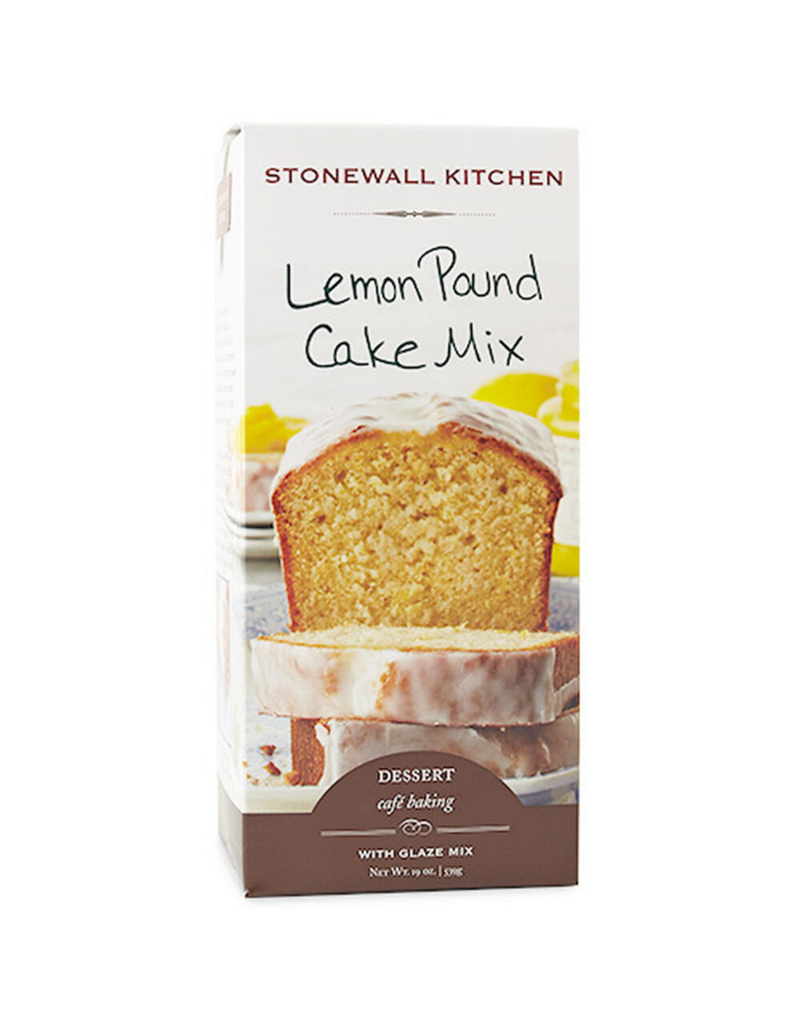 Stonewall Kitchen Lemon Pound Cake Mix with Glaze Mix