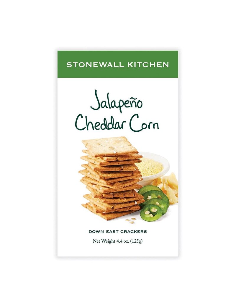 Stonewall Kitchen Jalapeno Cheddar Corn Crackers