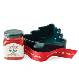 Stonewall Kitchen Red Pepper Jelly Tree Ramekin