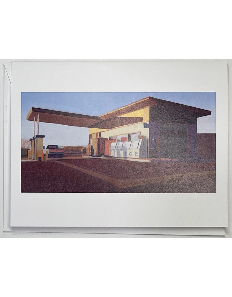 Jane Lovett Wells Jane Wells Card - Gas Station