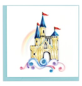 Quilling Cards Castle in the Clouds