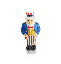 Nora Fleming Uncle Sam Mini RETIRED