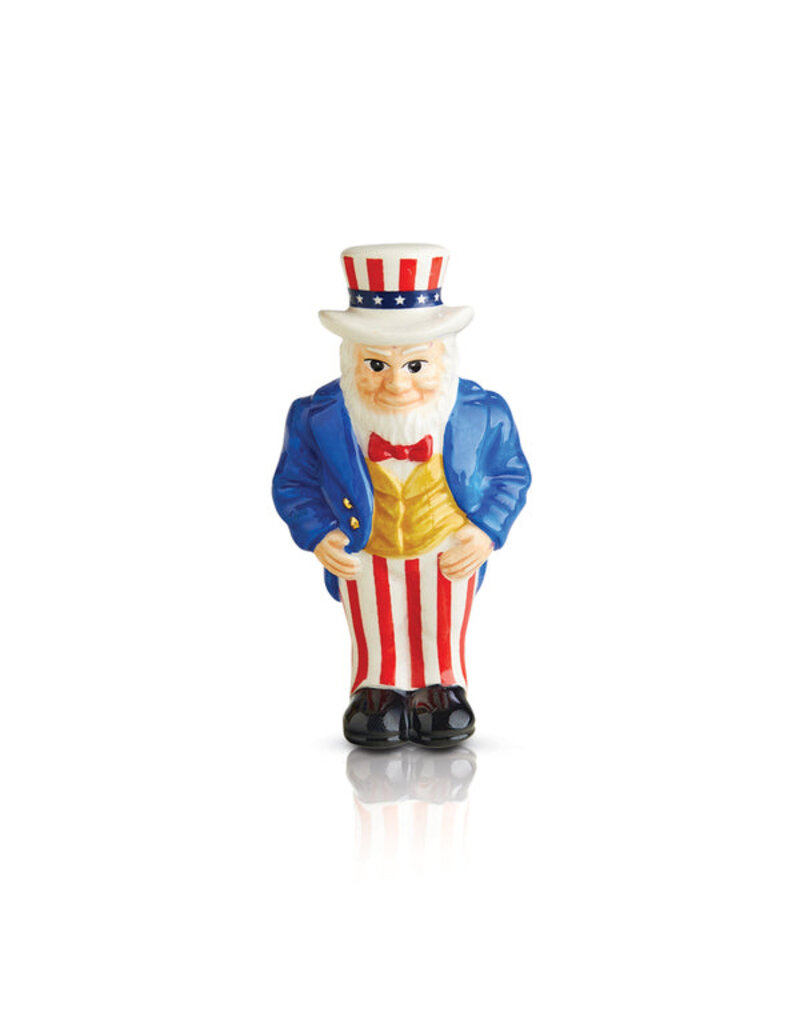 Nora Fleming Uncle Sam Mini RETIRED