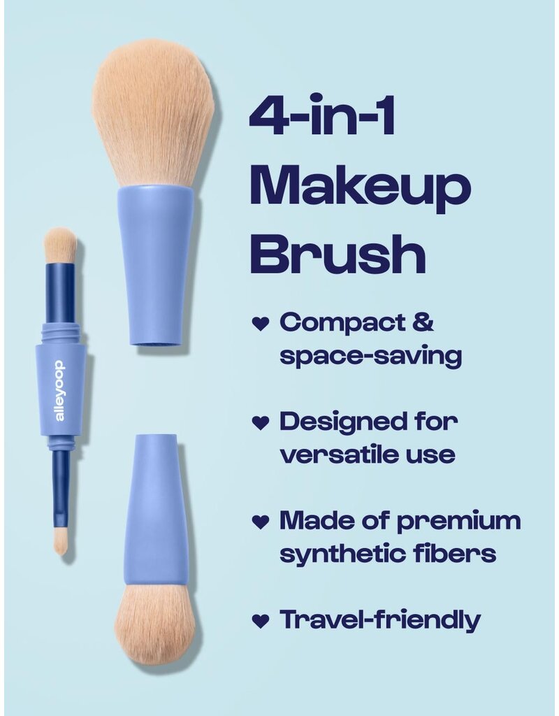 Alleyoop Overachiever 4-in-1 Make Up Brush