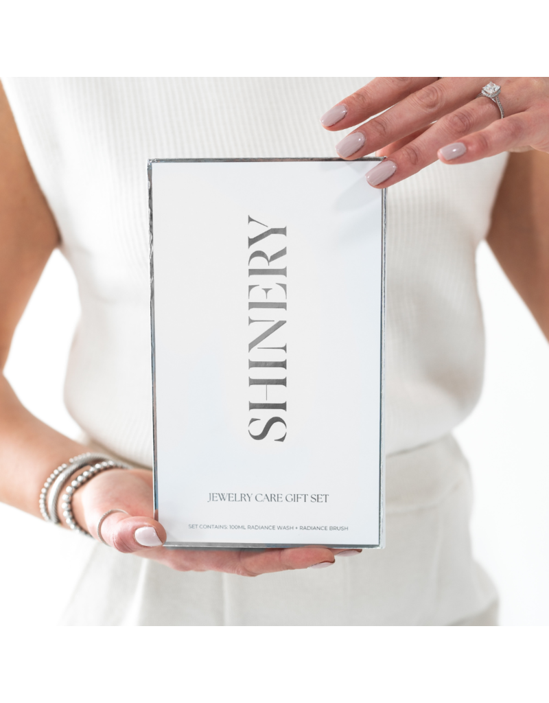 Shinery Radiance Wash Luxury Jewelry Cleaner & Brush Duo
