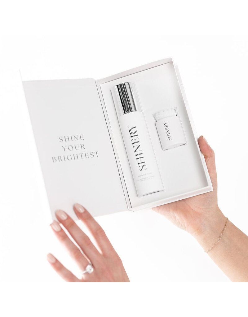 Shinery Radiance Wash Luxury Jewelry Cleaner & Brush Duo