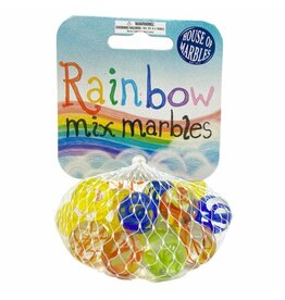 House of Marbles Rainbow Mix Net Bag of Marbles