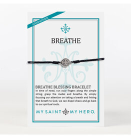 My Saint, My Hero Breathe Blessing Bracelet 1 Medal