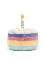 Jellycat Amuseable Rainbow Birthday Cake Small