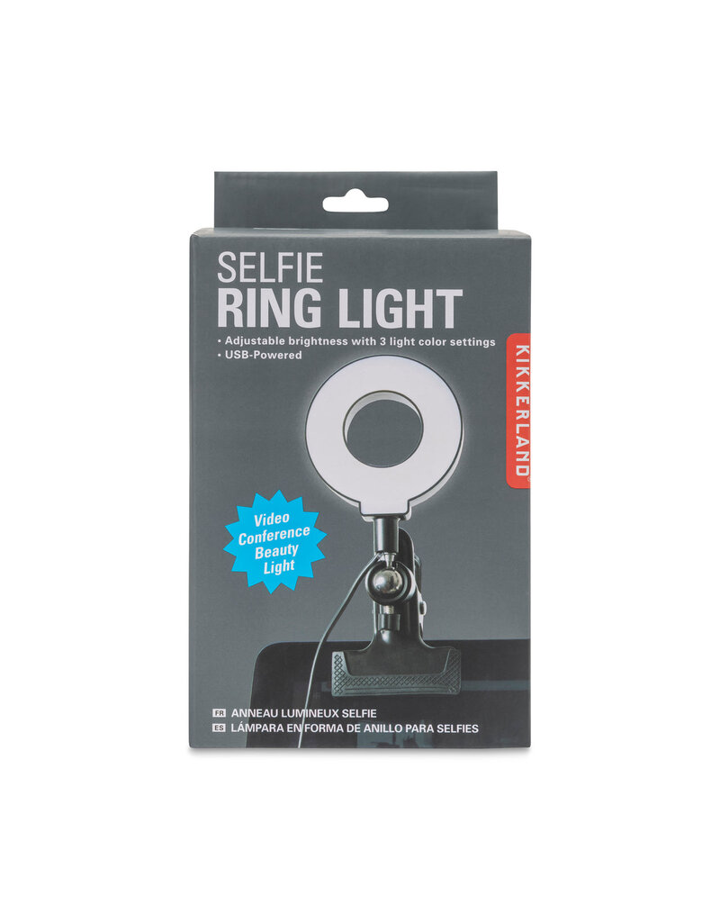 Kikkerland Selfie Ring Light