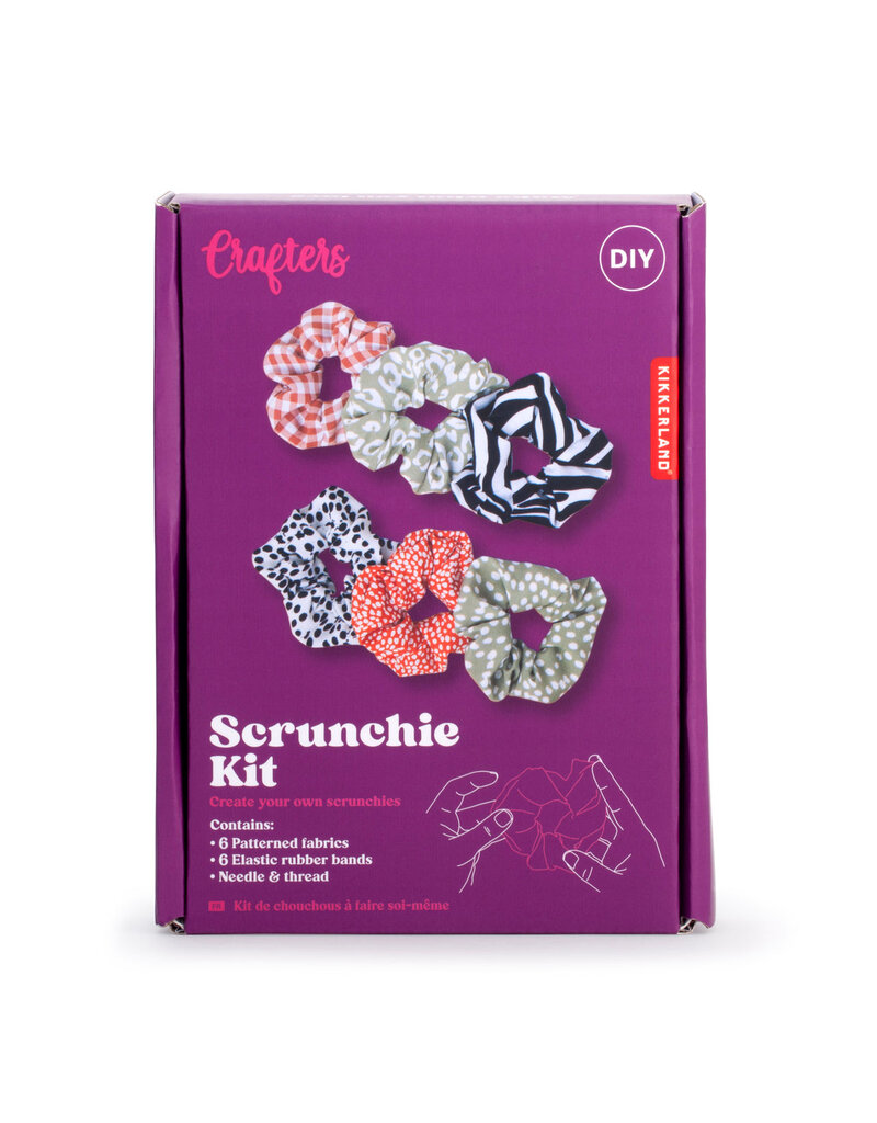 Kikkerland Crafters Scrunchie Kit
