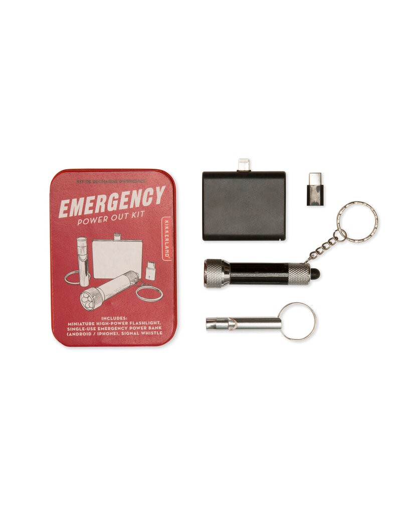 Kikkerland Emergency Power Kit