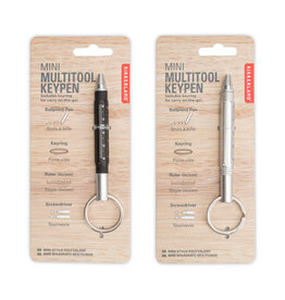 Kikkerland Pen Multi Tool Black/Silver