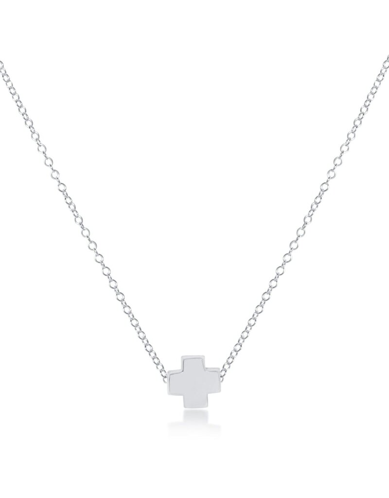 Enewton 16" Sterling Necklace - Signature Cross