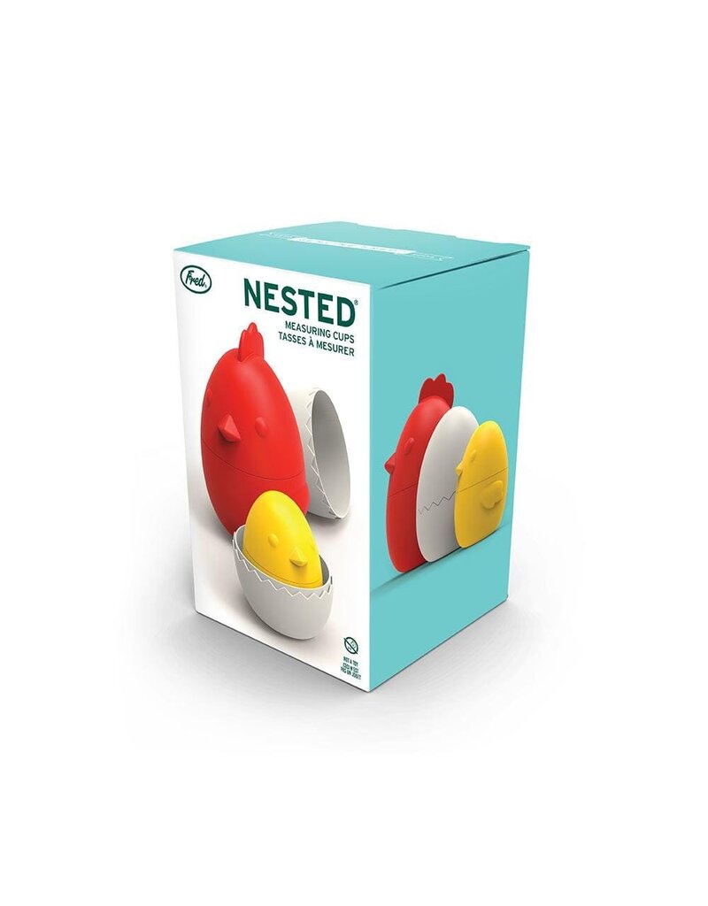 Lifetime Brands Fred - Nested Measuring Cups Bird Egg Chick