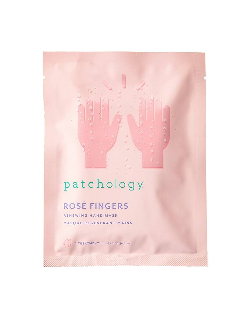 Patchology Rose Fingers Renewing Hand Mask 1ct