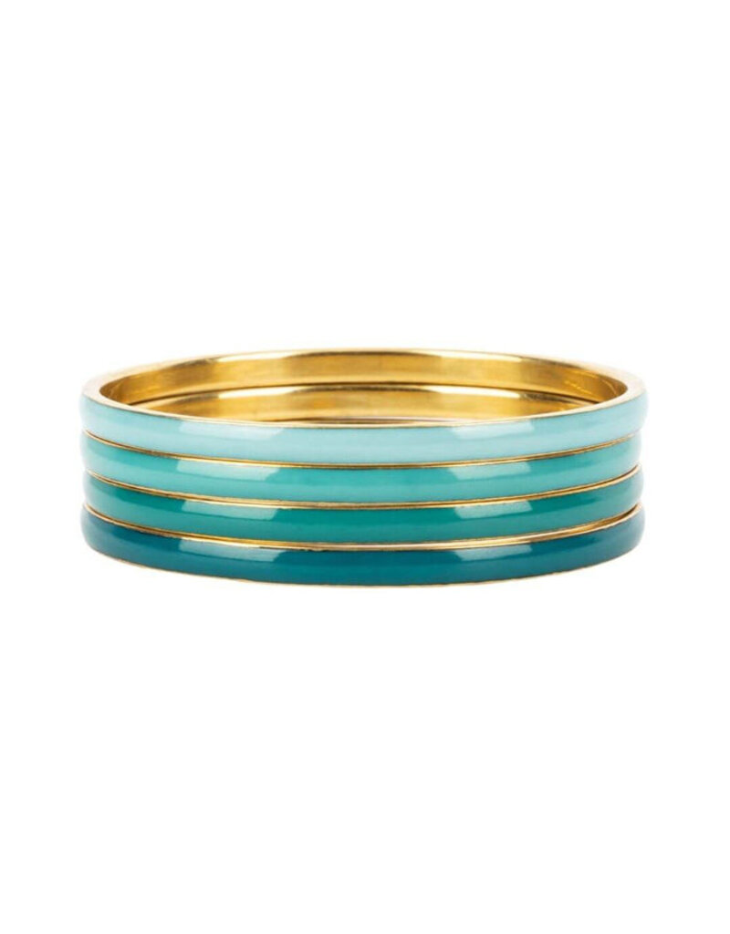 Budhagirl Krishna Bangles Set of 4