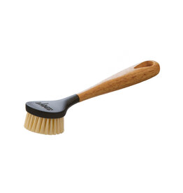 Lodge Cast Iron 10" Scrub Brush with Wooden Handle