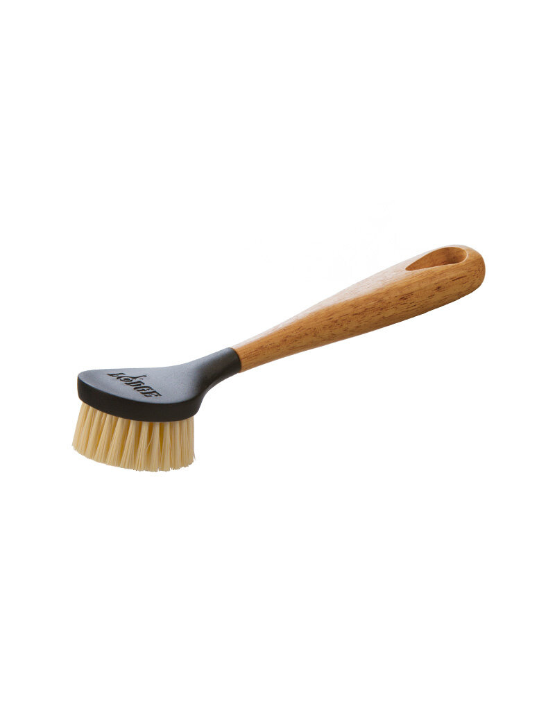 Lodge Cast Iron 10" Scrub Brush with Wooden Handle
