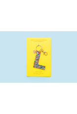 Taylor Elliott Designs Confetti Letter Keychain