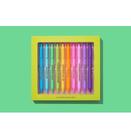 Taylor Elliott Designs Set of 10 Colored Gel Pens