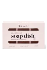 Kitsch Bottle Free Beauty Self Draining Soap Dish