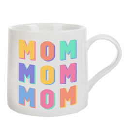 Slant Collections 20 oz Jumbo Mug " Mom Mom Mom"