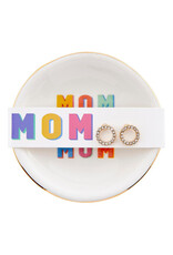 Slant Collections Earring + Tray Set " Mom Mom Mom"