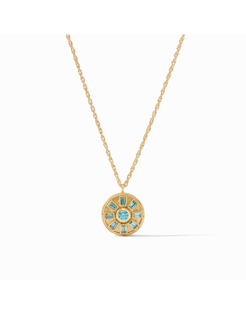 Julie Vos Aurora Solitaire Necklace