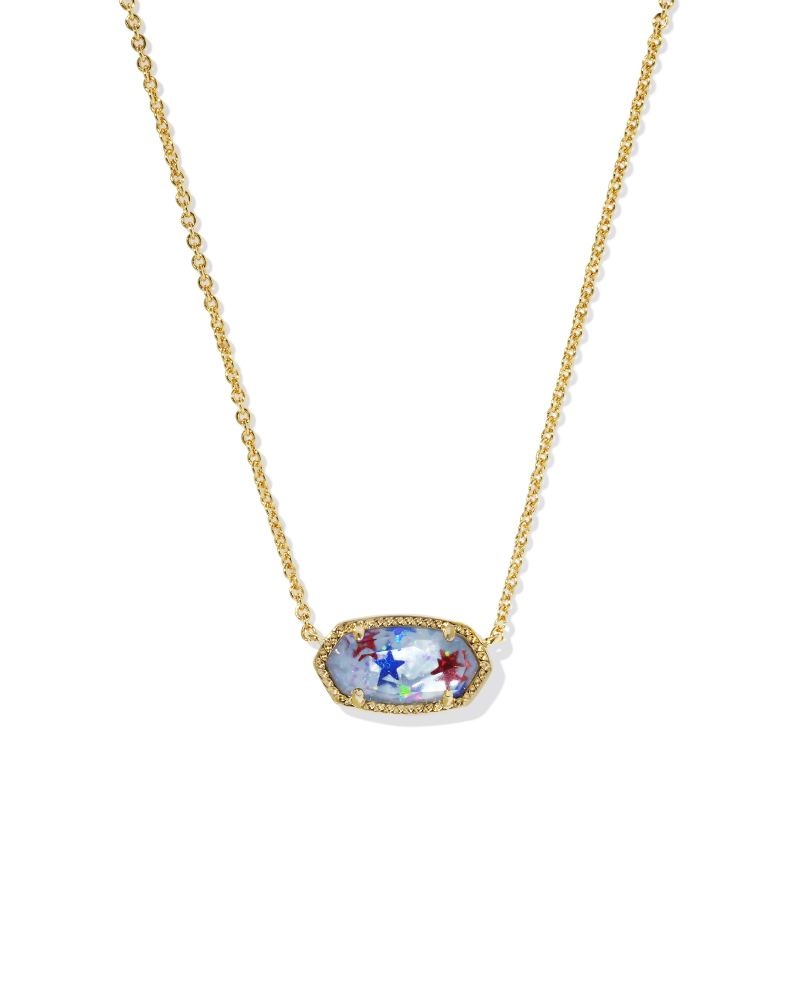 Collier pierres de lune et zirconium Plaqué Or 750/000 garanti sans