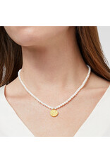 Julie Vos Trieste Pearl Delicate Necklace