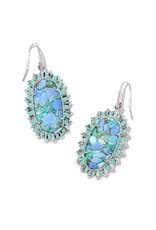 Kendra Scott Dani Color Burst Frame Drop Earring