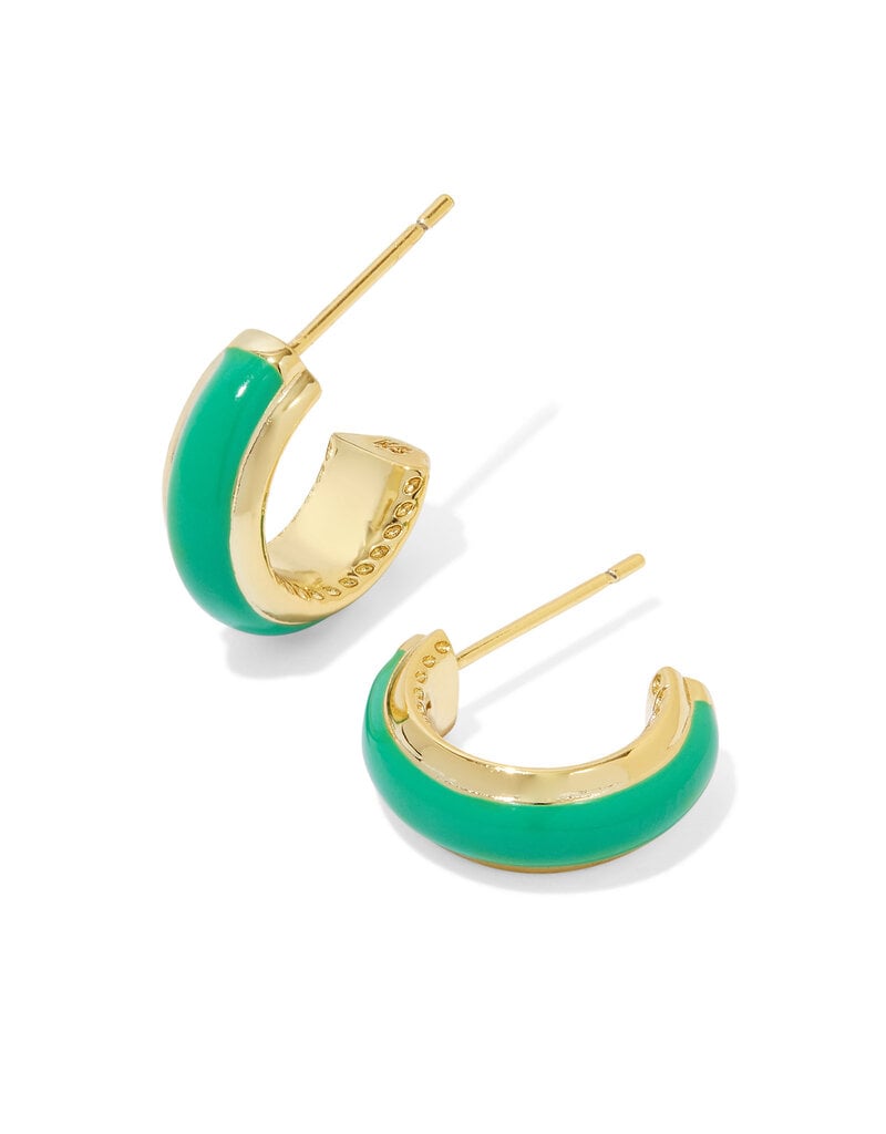 Kendra Scott Ainsley Enameled Huggie Earring