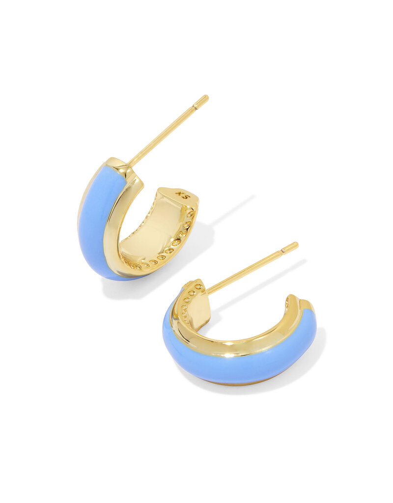 Kendra Scott Ainsley Enameled Huggie Earring