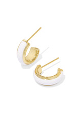 Kendra Scott Ainsley Enameled Huggie Earring