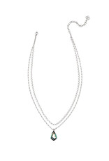 Kendra Scott Camry Enamel Framed Multi Chain Necklace